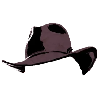 🤠 525fb9ff шляпа, аксессуар, мода, одежда whatsapp sticker