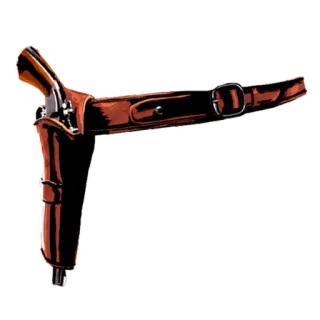 🤠 6ef484b7 оружие, кобура, оружие, огнестрельное оружие, вестерн, ковбой, ремень, револьвер whatsapp sticker