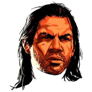 🎭 823afc0f John Marston Red Dead Redemption Джон Марстон, Red Dead Redemption, Видеоигра, Персонаж, Вестерн whatsapp sticker