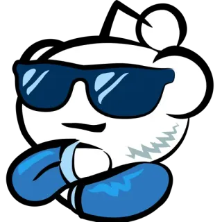 😎 9900d700 cool, orso, occhiali da sole, personaggio, mascotte, tranquillo, sicuro di sé telegram sticker