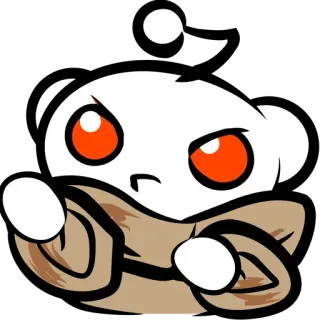 😠 a3b1303e reddit, Snoo, mascotte, social media, internet, cartoni animati telegram sticker