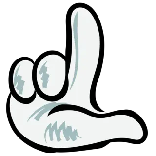 🙄 a8842d49 perdente, gesto della mano, offensivo, insultante telegram sticker