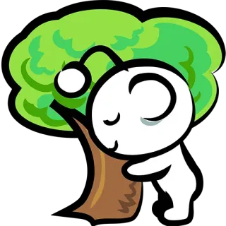 🤗 f61ff2fc Snoo reddit, snoo, albero, natura, mascotte telegram sticker