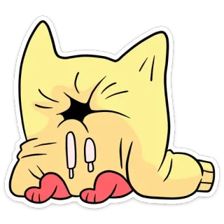 🙈 28f19d37 sticker, mignon, animal, dessin animé telegram sticker