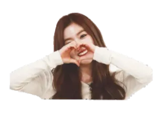 💖 6c204964 kpop, koreaans, meisje, hart, liefde, schattig telegram sticker