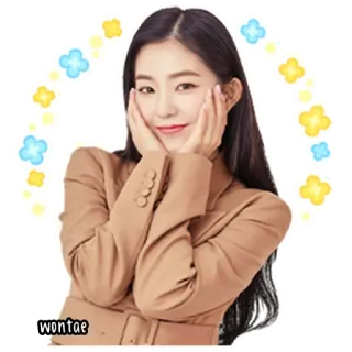 🍰 fadab617 wontae kpop, donna, persona, ritratto whatsapp sticker