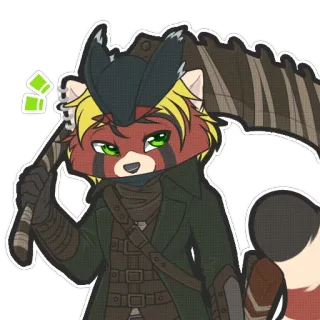 RedWhiskey telegram stickers