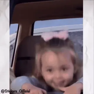 👋 4f96e256 @Stickers_Official kind, mädchen, aufkleber, meme telegram sticker