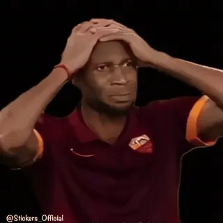 🤦‍♀️ 8beee3e8 @Stickers_Official Mann, verwirrt, besorgt, Porträt, traurig, verärgert telegram sticker