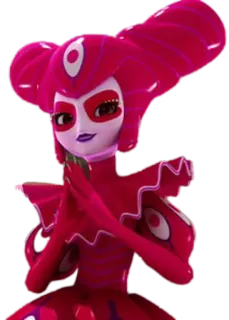 🃏 0bb721d2 Style Queen Miraculous: Tales of Ladybug & Cat Noir kartun, penjahat, merah, wanita, mode, ratu whatsapp sticker