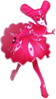 🃏 94ec9d38 merah muda, penjahat, fantasi, mata, makhluk whatsapp sticker