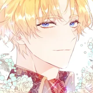 🔑 18dfff5c อนิเมะ, มังงะ, มันฮวา, ตัวละคร, ผมบลอนด์, ผู้ชาย telegram sticker