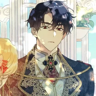 🗝 98bd4cd8 ตัวละคร, ผู้ชาย, ภาพเหมือน, ภาพวาด, อนิเมะ, มังงะ, ผู้ชาย telegram sticker