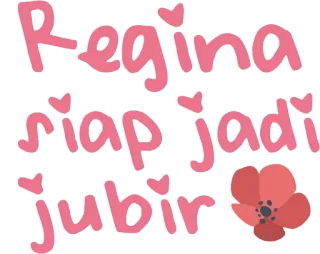 🙋 1d8f7f48 Regina
siap jadi
jubir 名字, 印度尼西亚语, 可爱, 爱心 telegram sticker