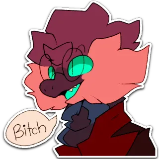 Reginald telegram stickers