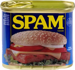 🍔 eba17b99 SPAM Classic Essen, Spam, Fleisch, Konserven, Sandwich telegram sticker