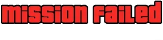 💀 0bada5ce Grand Theft Auto MISSION FAILED Grand Theft Auto, Misi Gagal, Game Over, Gaming whatsapp sticker