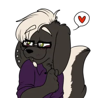 reikoskunk telegram stickers