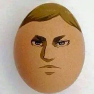 🥚 1a4f1d58 Anime, Telur, Lucu, Meme, Wajah, Serius telegram sticker
