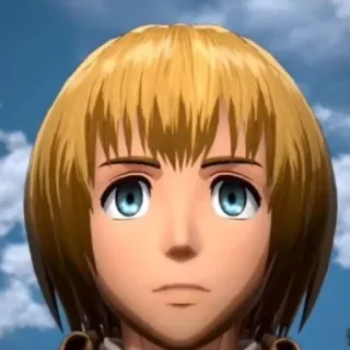 ☹️ 534b41dd Armin Arlert Attack on Titan Anime, Karakter, Manga, Armin Arlert, Attack on Titan telegram sticker