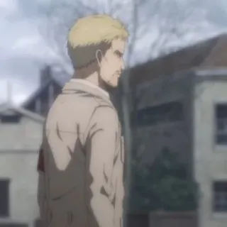 👾 21209cc2 Reiner Braun Attack on Titan Аниме, Манга, Солдат, Атака Титанов, Райнер, Титан telegram sticker
