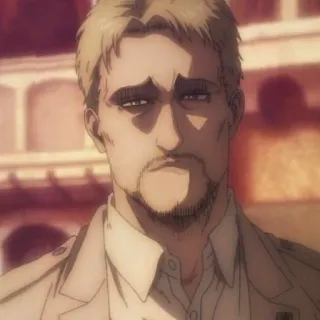 🐱 503bd7ed Reiner Braun Attack on Titan Anime, L'attacco dei giganti, Reiner Braun, Personaggio, Triste, Militare, Soldato telegram sticker