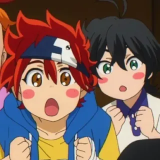 😲 e1625802 Anime, Charaktere, überrascht, Kawaii, Freundschaft whatsapp sticker