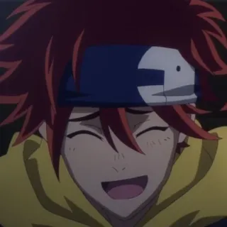 😄 ebc90c25 Reki Kyan SK8 the Infinity Anime, Reki, SK8 The Infinity, Charakter, Lächeln, Fröhlich whatsapp sticker