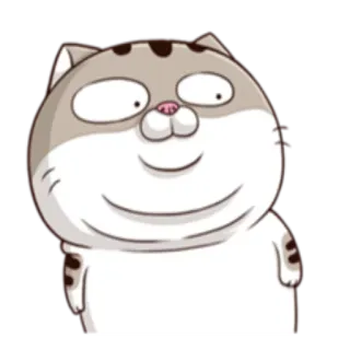 😧 177f7382 кошка, животное, наклейка, мультфильм telegram sticker