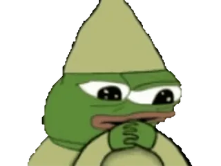 🤔 3f119e5c Pepe ếch, meme, buồn, suy nghĩ, pepe telegram sticker