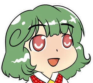 🙂 be0cce5e Аниме, Манга, Стикер, Милый, Чиби, Каваий telegram sticker