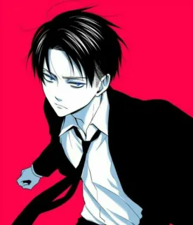 👍 e62bbcea Levi Ackerman Attack on Titan Anime, Manga, Levi, Attack on Titan, Personage telegram sticker