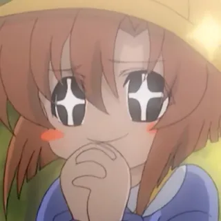 🐇 4d887f56 anime girl, cartoon, cute, smiling, girl whatsapp sticker