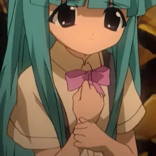 🏥 6d2b13e6 anime, girl, character, cartoon, student whatsapp sticker