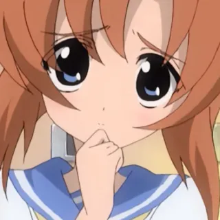 🦴 8d6df822 anime, girl, cartoon, character whatsapp sticker