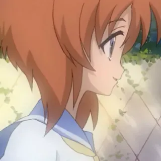 💉 c46872cb anime, girl, school uniform, cartoon whatsapp sticker