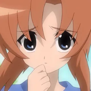 🪛 dd3ee14e anime, girl, cartoon, character, portrait whatsapp sticker