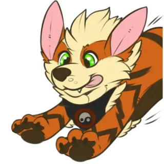 🤗 8a925d3d anjing, anak anjing, berbulu, hewan, kartun, imut telegram sticker