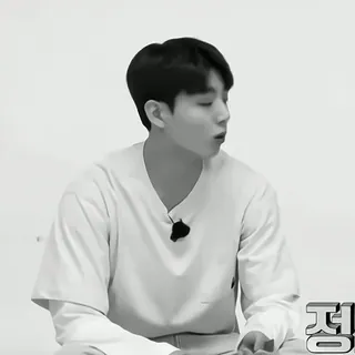 🥢 67a5690e 정 kpop, coréen, personne, homme, portrait telegram sticker