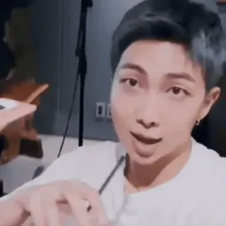 💆‍♂ de95916e RM persona, hombre, K-Pop, ídolo, BTS, RM whatsapp sticker