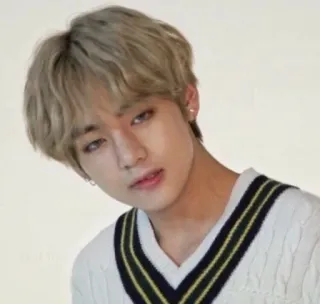 🍰 8b4f5ca2 V kpop, penyanyi, orang, selebriti, pria telegram sticker