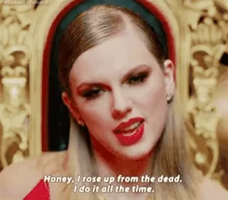 🐍 f89c48d7 Honey, I rose up from the dead.
I do it all the time. ข้อความ, คำคม, คนดัง telegram sticker