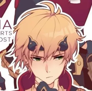 🍁 f71c718d Thoma Genshin Impact anime, character, genshin impact, thoma, video game, game whatsapp sticker