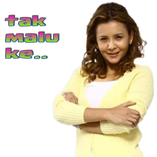 😊 ee49f5fa tak malu ke.. mujer, expresión, malayo, sticker, persona, actitud whatsapp sticker