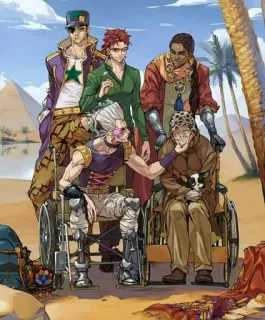 Delle altre Avventure bizzare di Kakyoin telegram stickers