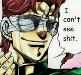 Delle altre Avventure bizzare di Kakyoin whatsapp stickers