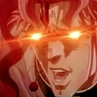 Delle altre Avventure bizzare di Kakyoin whatsapp stickers