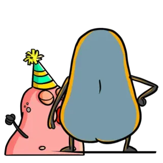 💨 cf547e5a 만화, 파티, 캐릭터, 스티커 telegram sticker