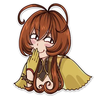 😏 2fde3884 Anime, Dessin animé, Femme, Personnage, Sticker, Drôle, Mignon, Illustration telegram sticker