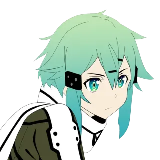 😕 4f080c27 Sinon Sword Art Online Anime, Sinon, Sword Art Online, Sniper, Gun Gale Online, Personnage whatsapp sticker